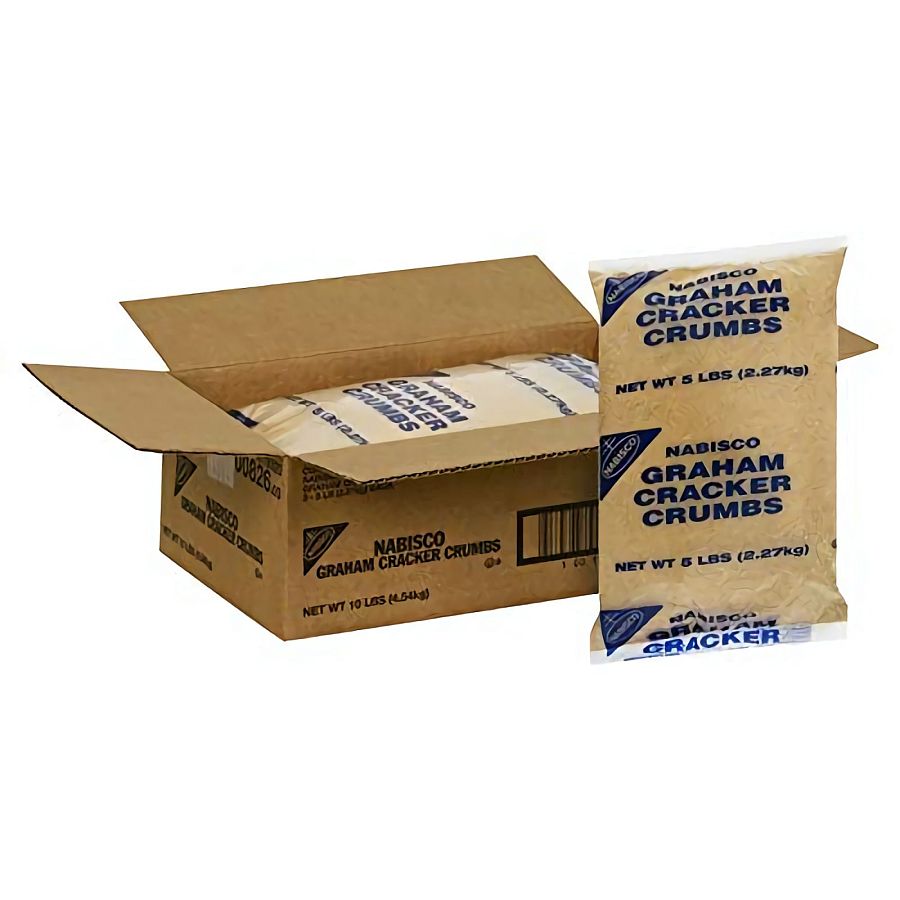 Nabisco Graham Cracker Crumbs, 2 - 5 lb Bags - Specialty Snack by Mondelez Global