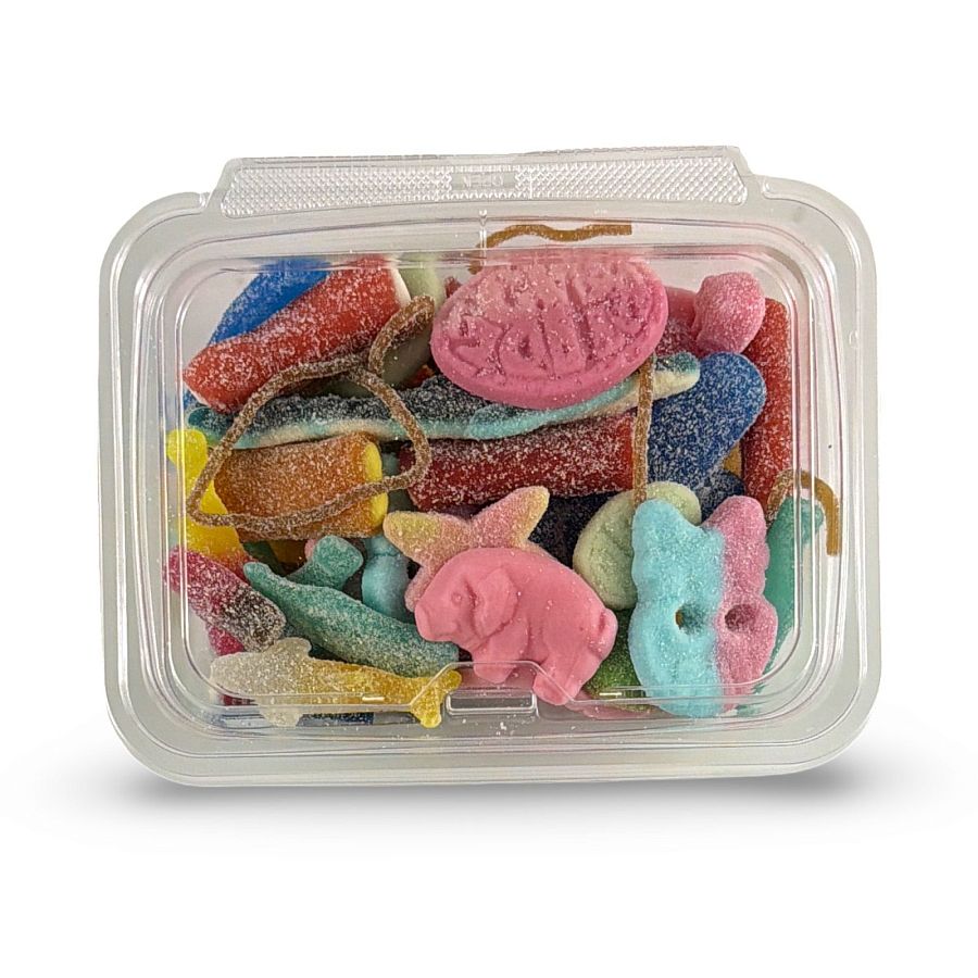 Nerds Cluster Candy Making Kit, 1 lb Imported Swedish Gummy Mix + 1 lb Nerds or Baby Nerds + Sour Ooze - Specialty Snack by Tribeca Curations