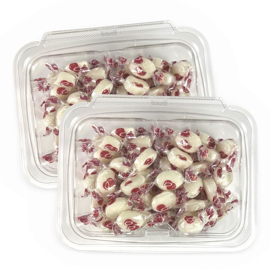 Nostalgic Coconut Drops Hard Candy – Creamy Coconut-Filled Classic Candy, 1 lb Bulk Bag - Specialty Snack by Tribeca Curations