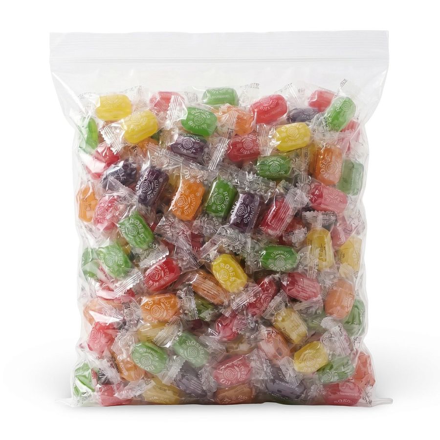 Nostalgic Hard Cylinder Candy Mix 2 lb Bags, Rose's | Flavor Barrels - Specialty Snack by Atkinson's