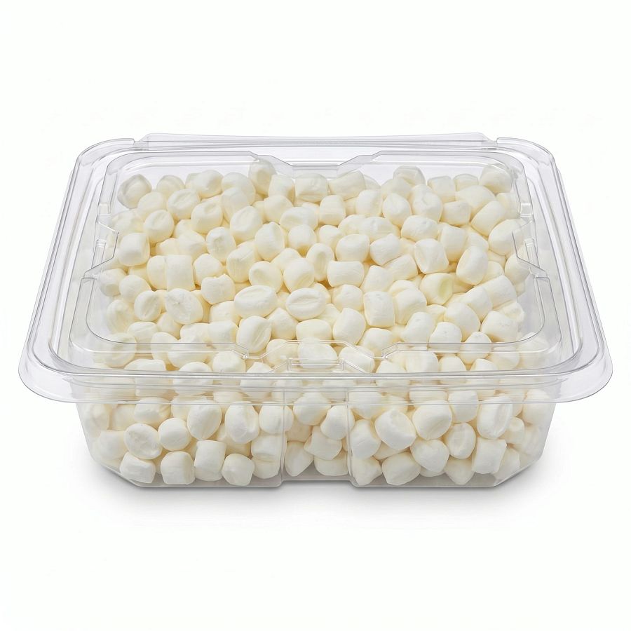 Nostalgic Meltaway Mint Candies, Creamy Butter Mint 2 lb Tub - Specialty Snack by TRIBECA CURATIONS
