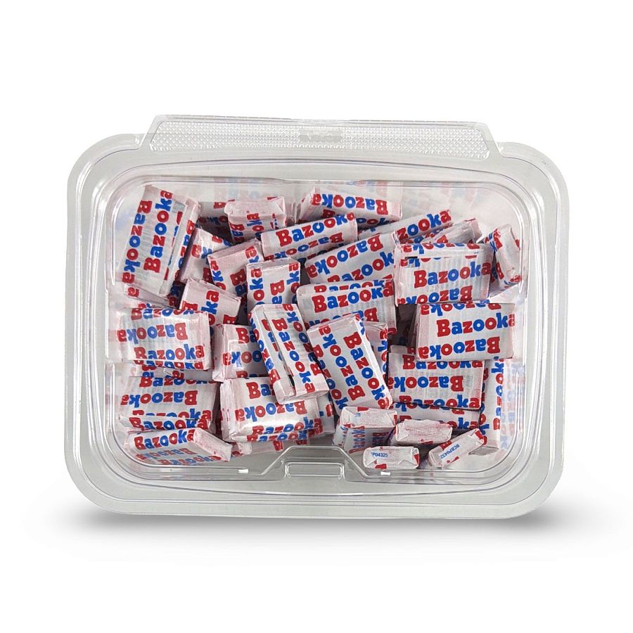 Nostalgic Wrapped Chewing Gum Candy – Tub | Bazooka (12 Oz) - Specialty Snack by Bazooka