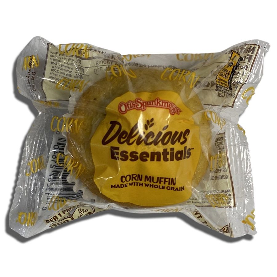 Otis Spunkmeyer Delicious Essentials Individually Wrapped Corn Muffins, 12 Pack - Specialty Snack by Otis Spunkmeyer