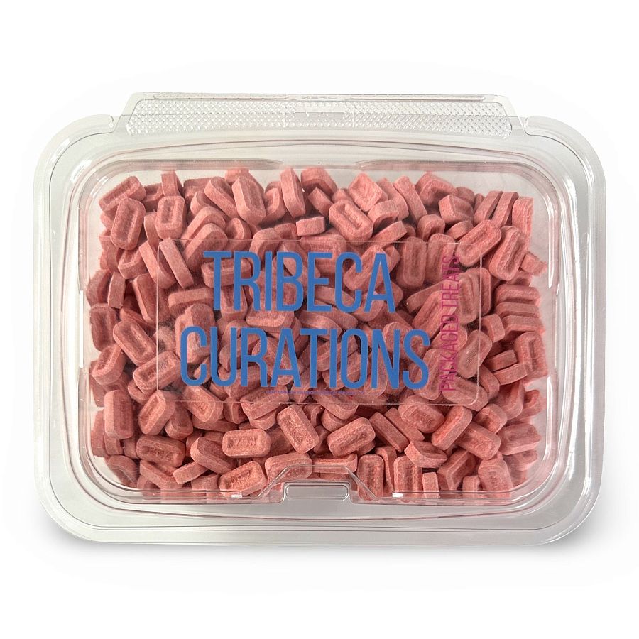 Pez Nostalgic Sour Watermelon Candy Fruit Tablets Unwrapped, 1 Lb Tub - Specialty Snack by PEZ