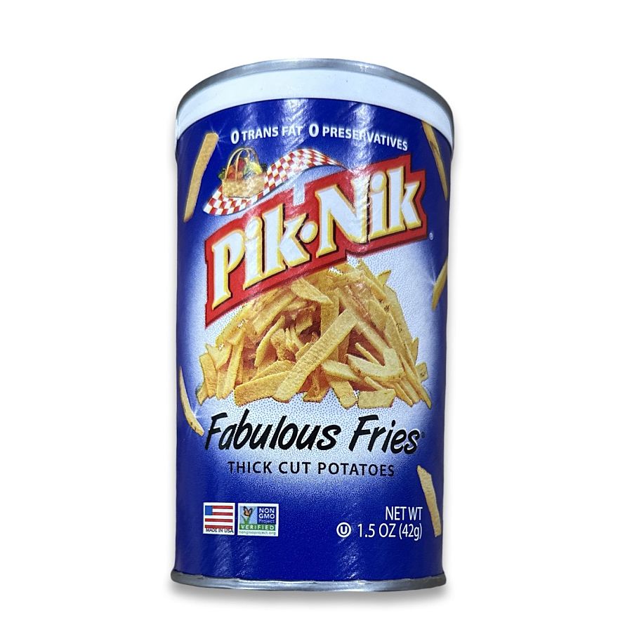 Pik Nik Nostalgic Shoestring Potato Sticks, Fabulous, 10 Total - Specialty Snack by Pik-Nik