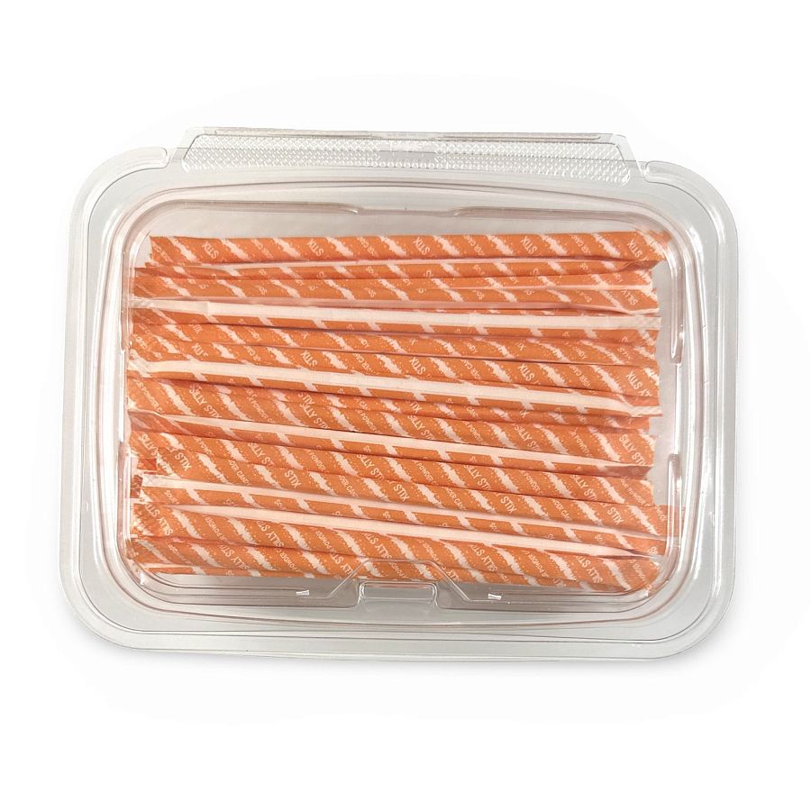 Powdered Candy Straws – Compare to Pixy Stix | 8 oz Tub, 100+ Straws | Orange - Specialty Snack by Pixy Stix