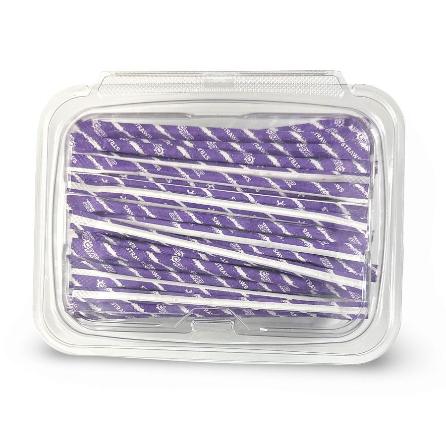 Powdered Candy Straws – Compare to Pixy Stix | 8 oz Tub, 100+ Straws | Grape - Specialty Snack by Pixy Stix