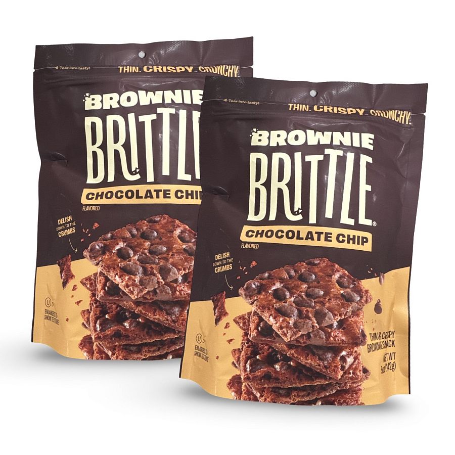 Sheila G’s Brownie Brittle – Crispy Thin Brownie 2x Large Bags | Choose Your Flavor | Chocolate-Lovers Favorite Crunchy Treat - Specialty Snack by Sheila G's