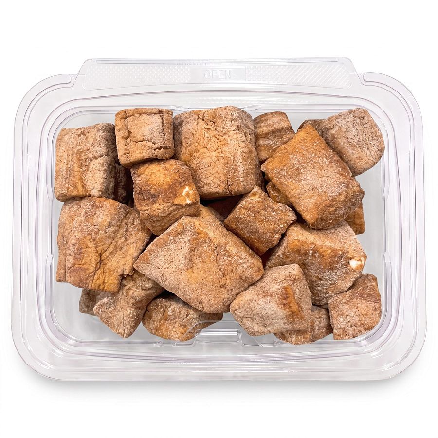 Small Batch Gooey Melt In Your Mouth Marshmallows, 6 oz Tub | Cinnamon Churro - Specialty Snack by Carlotta's Bakery