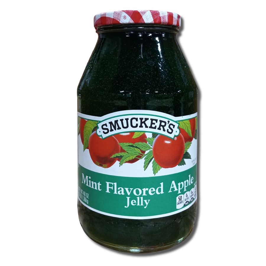 Smuckers Mint Apple Jelly, 3 Lb. Jar - Specialty Snack by Smucker's