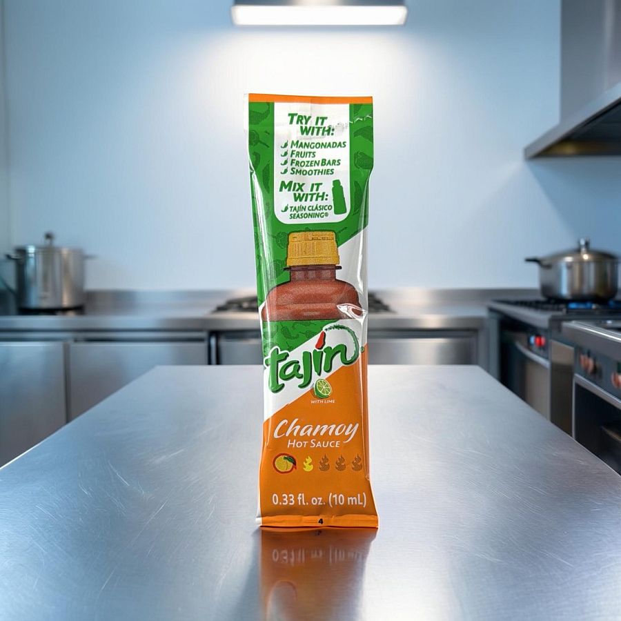 Tajin Chili Lime Sauce or Chamoy Sauce Packets – 30 Count | Choose Flavor - Specialty Snack by Tajin
