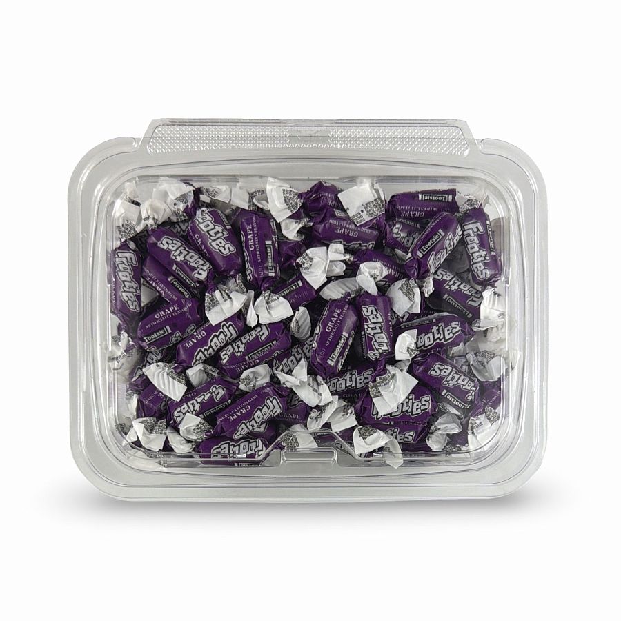 Tootsie Frooties, Tootsie Rolls & Fruit Chews – 12 oz Tub | Grape - Specialty Snack by Tootsie Roll