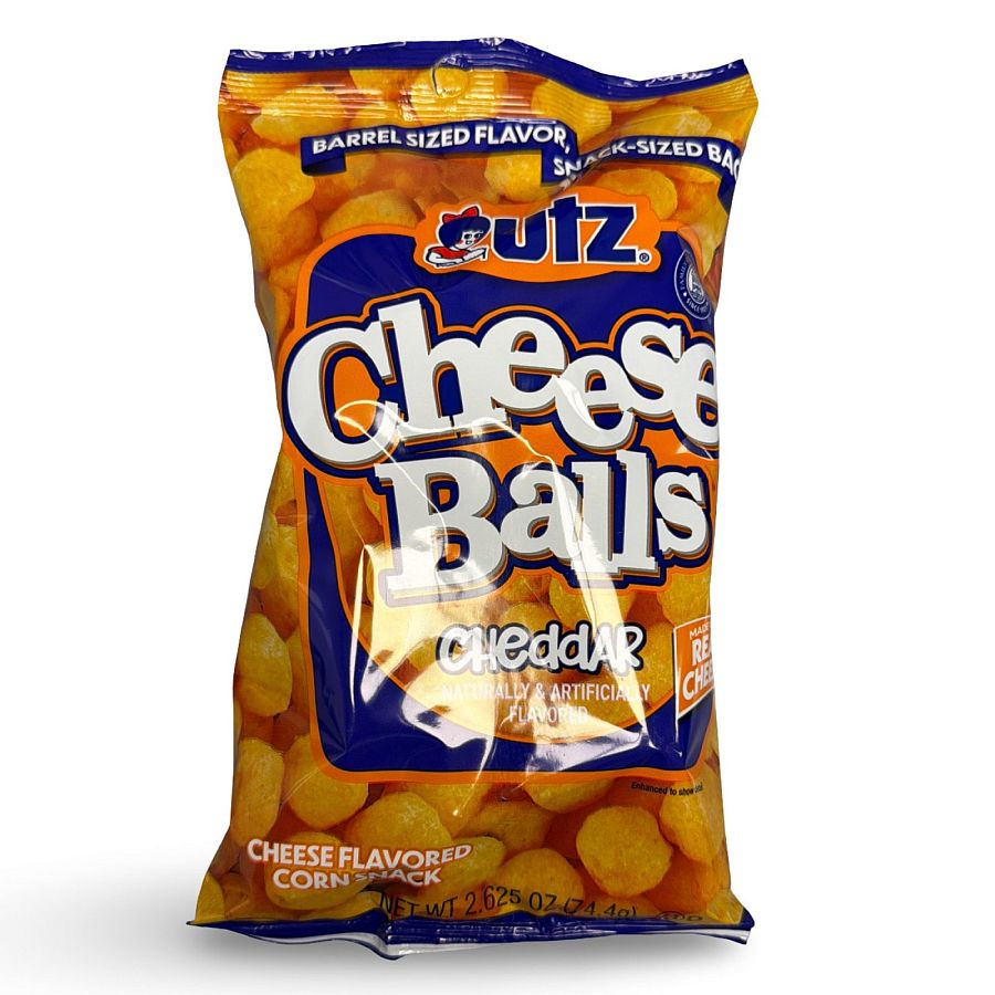 Utz Cheese Balls – 5 Pack Case | Original Cheese, 2.5 Oz - Specialty Snack by Utz