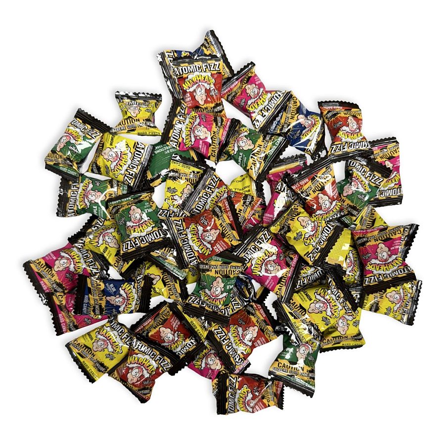 Warheads Extreme Sour Candy 8 Oz. Tub (Approx. 50 Pieces) | Atomic FIZZ - Specialty Snack by Warheads